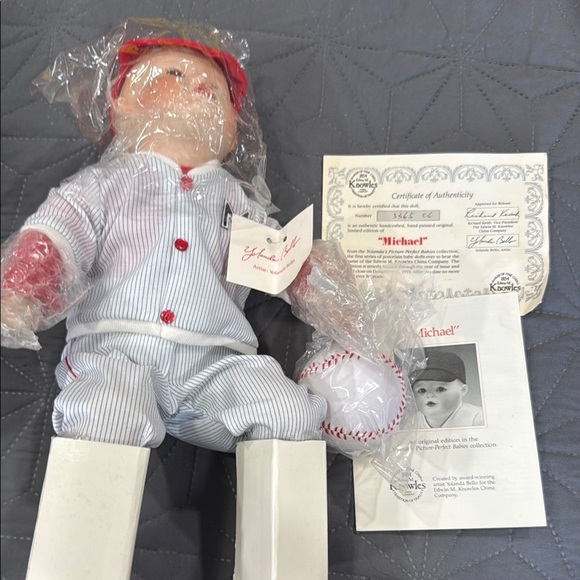 Red and White Baby Doll - Picture 5 of 5